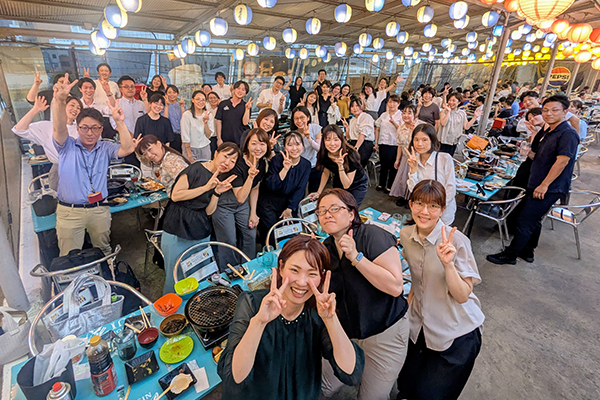 社員総会後の今回の様子